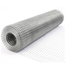 (0.6m x 15m) Chicken Wire Mesh Rabbit Animal Fence Steel Galvanized Wire Mesh Fencing Netting Roll Garden Netting Fencing Hole Size 25mm