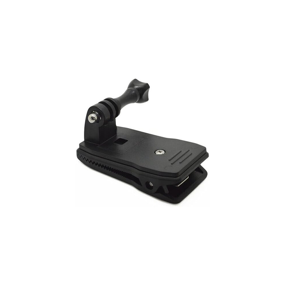Backpack Strap Mount Clip Compatible With Gopro Hero 7/6/5/4/3+/3-360 Degree Rotary Action Camera Clamp Mount Kits 7651891984974