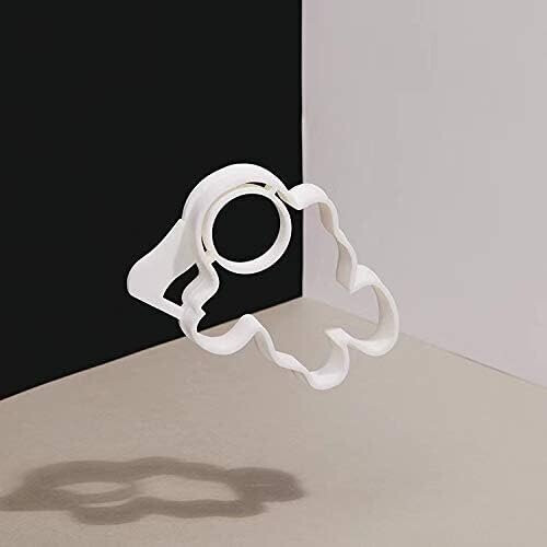 2pcs Funny Egg Ring Pancake Breakfast Molds Silicone Spaceman Egg Molds A Gift for Children 1