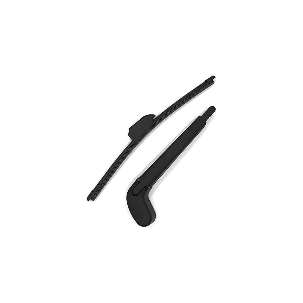 Rear Wiper Arm And Blade Set For Jaguar F-Pace Back Windshield Wiper Blades Black 7651891984479