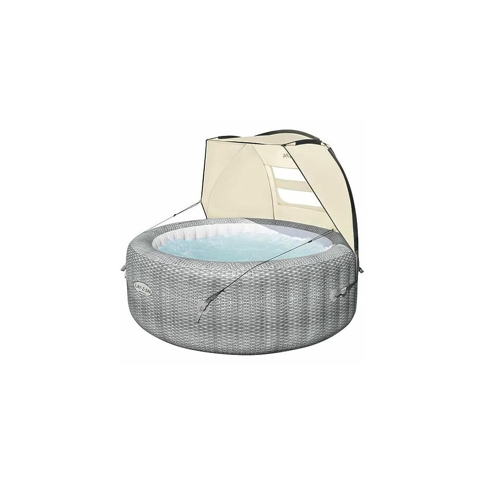 Lay-Z Spa 60304 Canopy Cover for Weather and Sun Shelter, Hot Tub Accessories, Fits Most Lay-Z-Spa Models, Multicolor, 109.0 cm*183.0 cm*94.0 cm
