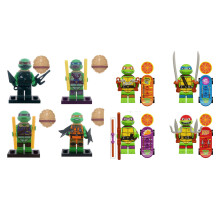 8PCS Teenage Mutant Ninja Turtles Building Block Minifigures Toys Fit Lego