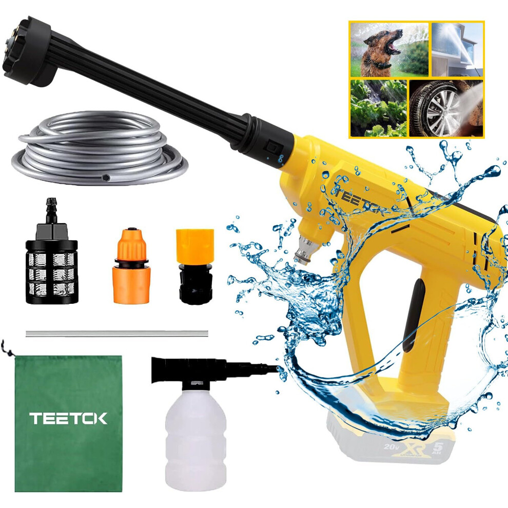 High Pressure Washer Spray Gun Jet Lance Trigger Wash Water-DeWALT Compatible