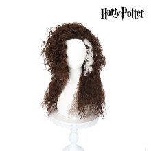 Bellatrix Lestrange Cosplay Wig - 60cm High-Temp Fiber, Natural Matte Look for Harry Potter Parties