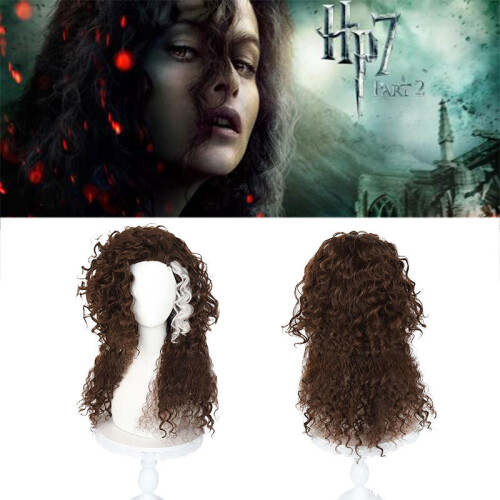 Bellatrix Lestrange Cosplay περούκα Anime Party Role Play Prop Δώρα 2