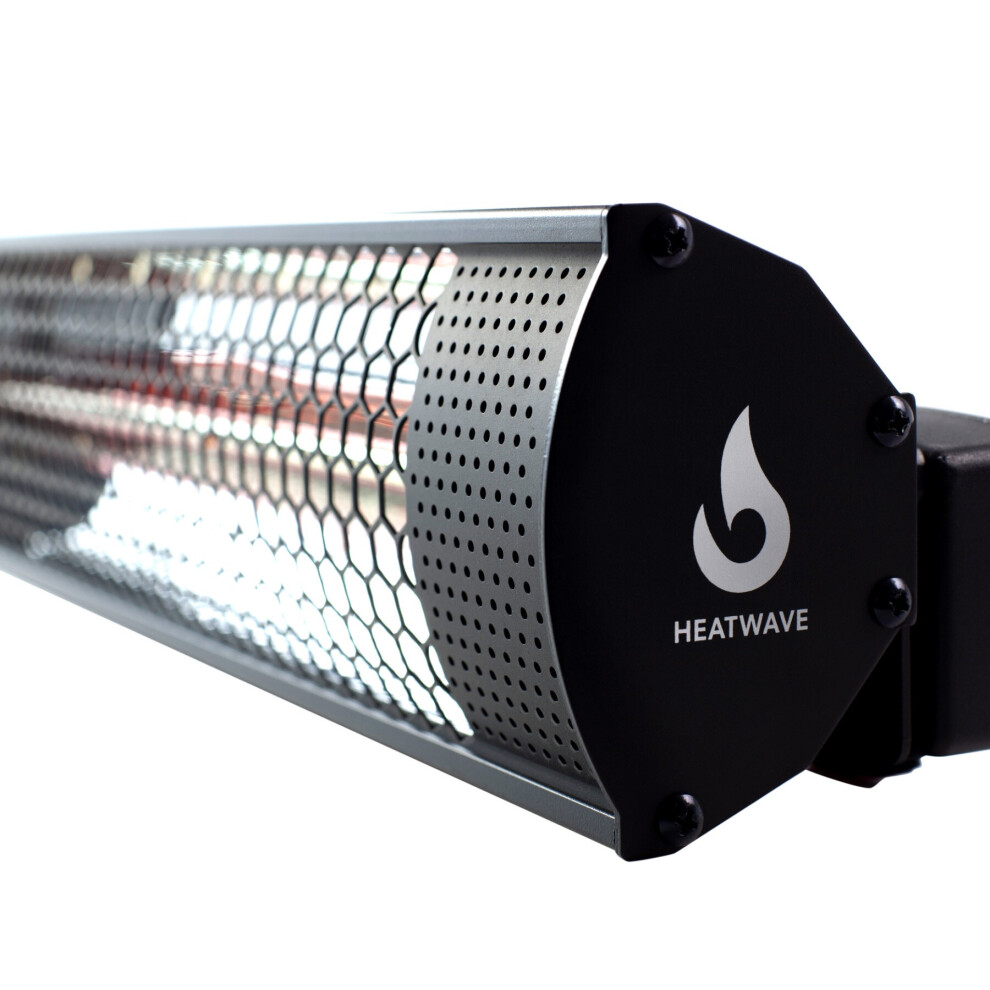 HeatWave Electric Patio Heater Our Weatherproof Wall-Mounted