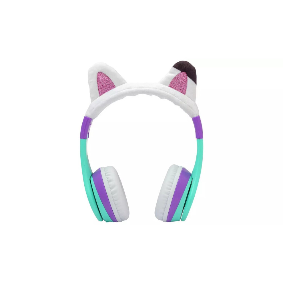 Gabby's Dollhouse Kids Bluetooth Headphones Safe Listening Levels 7425106044063