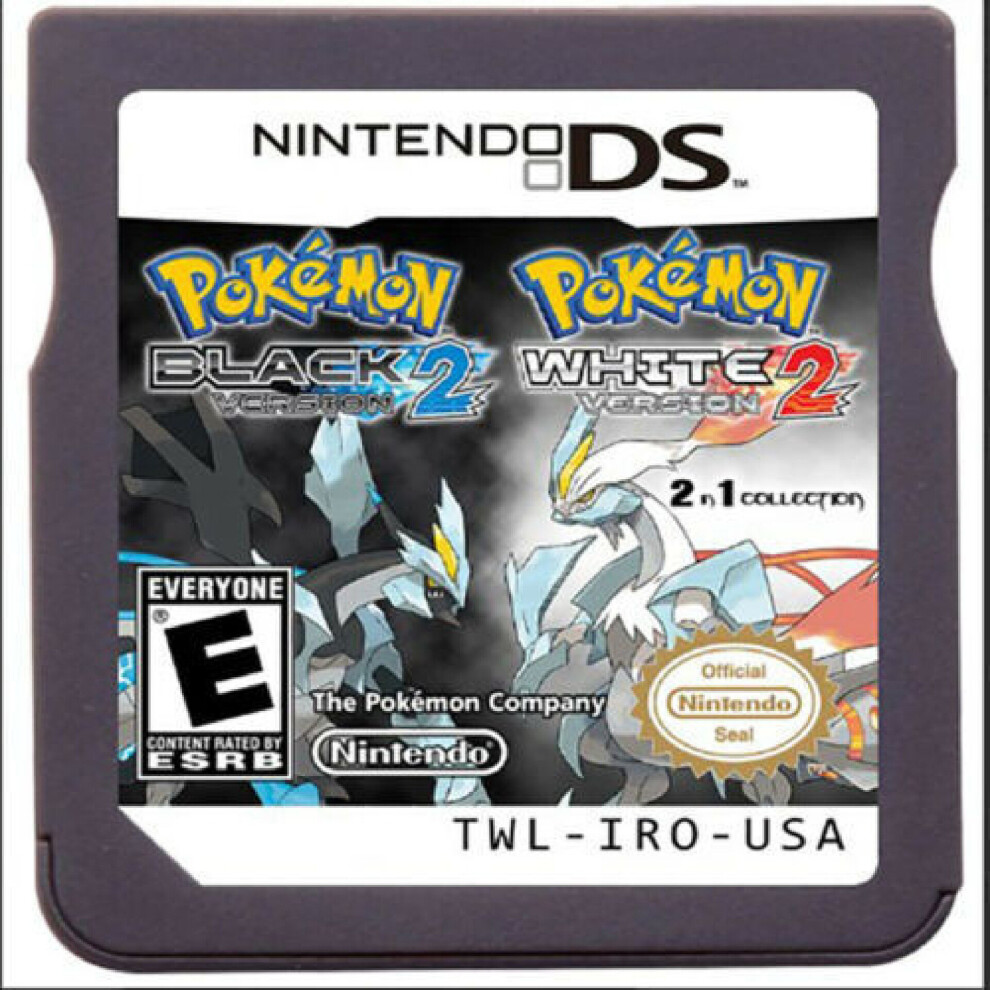 (Black+White 2) Pokemon Black White 1 2 Platinum Diamond Pearl HeartGold SoulSilver