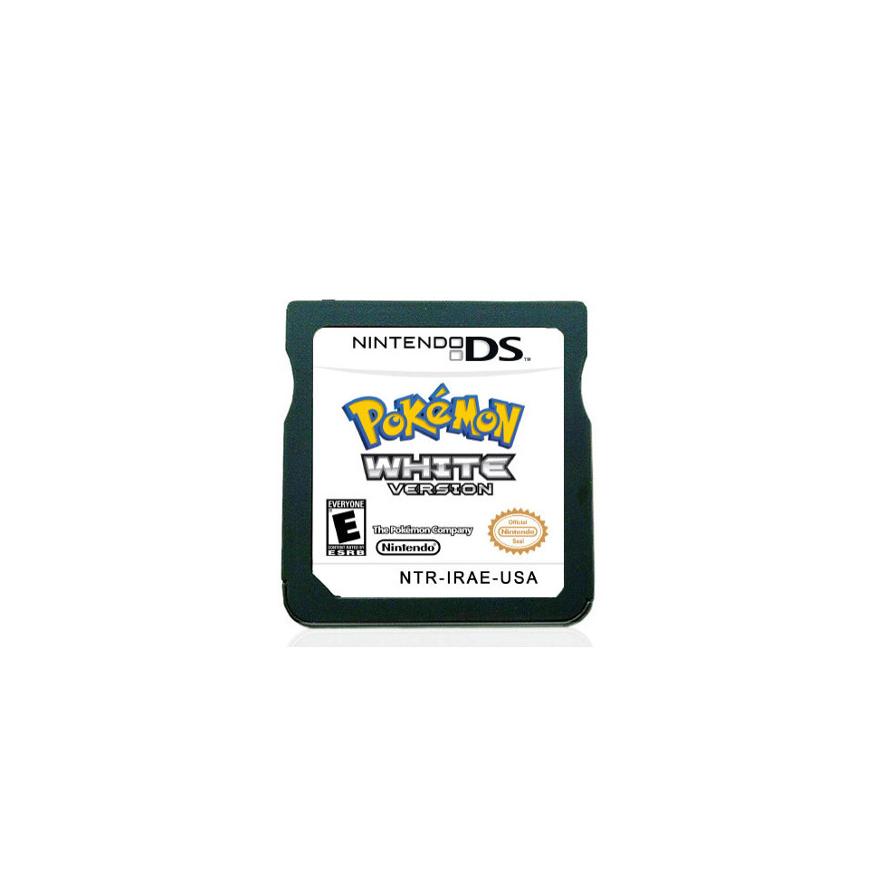 (White 1) Pokemon Black White 1 2 Platinum Diamond Pearl HeartGold SoulSilver