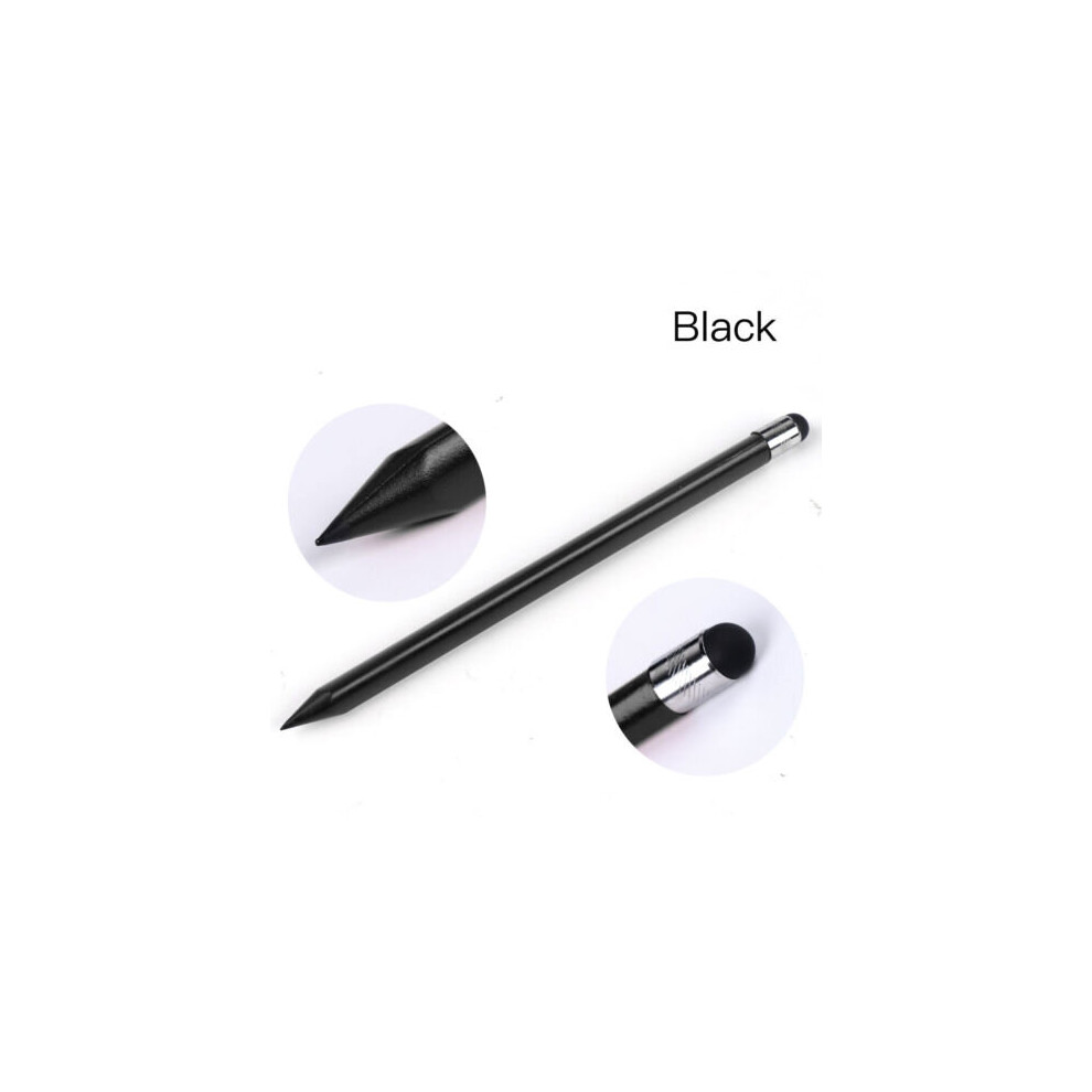 (Black) For Tablet iPad Phone Samsung PC Capacitive Pen Touch Screen Stylus Smart Pencil