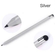 (Silver) For Tablet iPad Phone Samsung PC Capacitive Pen Touch Screen Stylus Smart Pencil