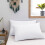 Imperial Rooms (White Pillowcase x2) Fitted Mattress Protector Single Double King Size 1