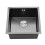 Living And Home Black Stainless Steel Single Bowl Kitchen Sink 3