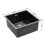 Living And Home Black Stainless Steel Single Bowl Kitchen Sink 5