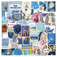 (StyleG) Music Taylor Swift Album Stickers Waterproof Diy For Luggage Skateboard Guitar
