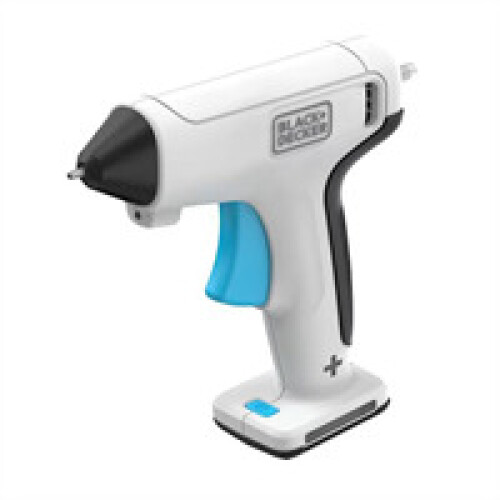 Black + Decker Black & Decker 3.6V Cordless Glue Gun Built-In LED - White 1