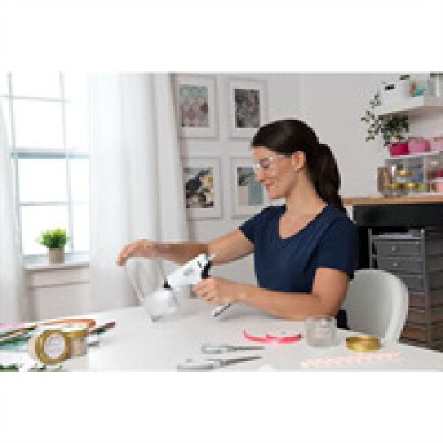 Black + Decker Black & Decker 3.6V Cordless Glue Gun Built-In LED - White 2