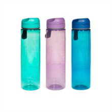 Sistema Tritan Active Flip Top Water Bottle 1 Litre - Assorted Colours