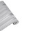 Living And Home Modern Metallic Silver and Grey Striped Wallpaper 6