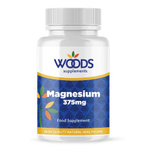(120 Tablets) Woods Supplements Magnesium 375mg