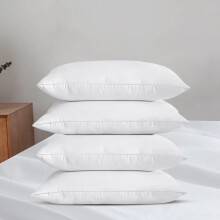 (Firm Deluxe Pillow x4) Luxury Firm Pillows Soft Bed Neck Pillow 4-Pack