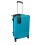 (Lake Blue, Medium) Hampton & Stewart Spinner wheel HardShell Suitcase 1