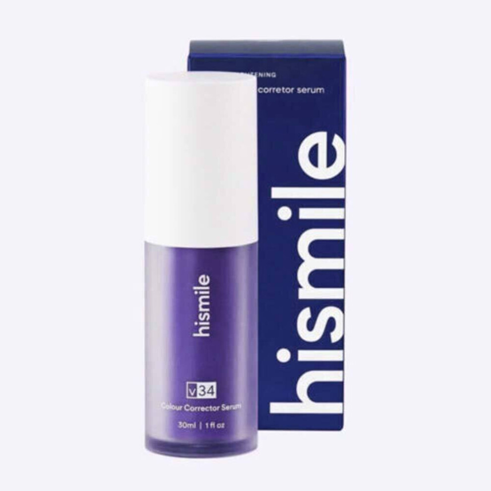 Hismile V34 Colour Corrector Serum Teeth Whitening Stain Removal Uk