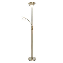 (Antique Brass) Litecraft Mother and Child LED Floor Lamp 2 Light