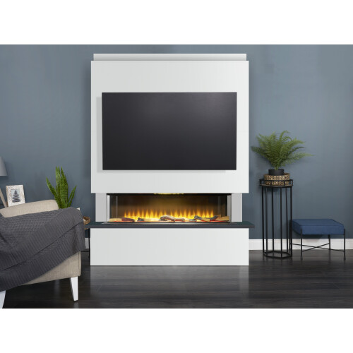 Adam Adam Sahara Pre-Built Panoramic Media Wall 3
