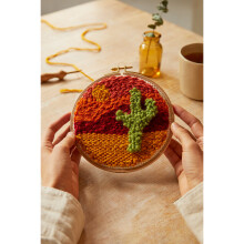 (Desert Meditation) DMC Mindful Making Punch Needle Kits