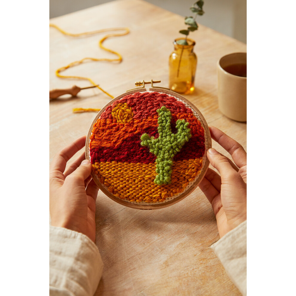 Dmc (Desert Meditation) Mindful Making Punch Needle Kits