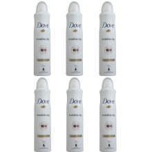 6 x 250ml Dove Women Deodorant Spray Invisible Dry