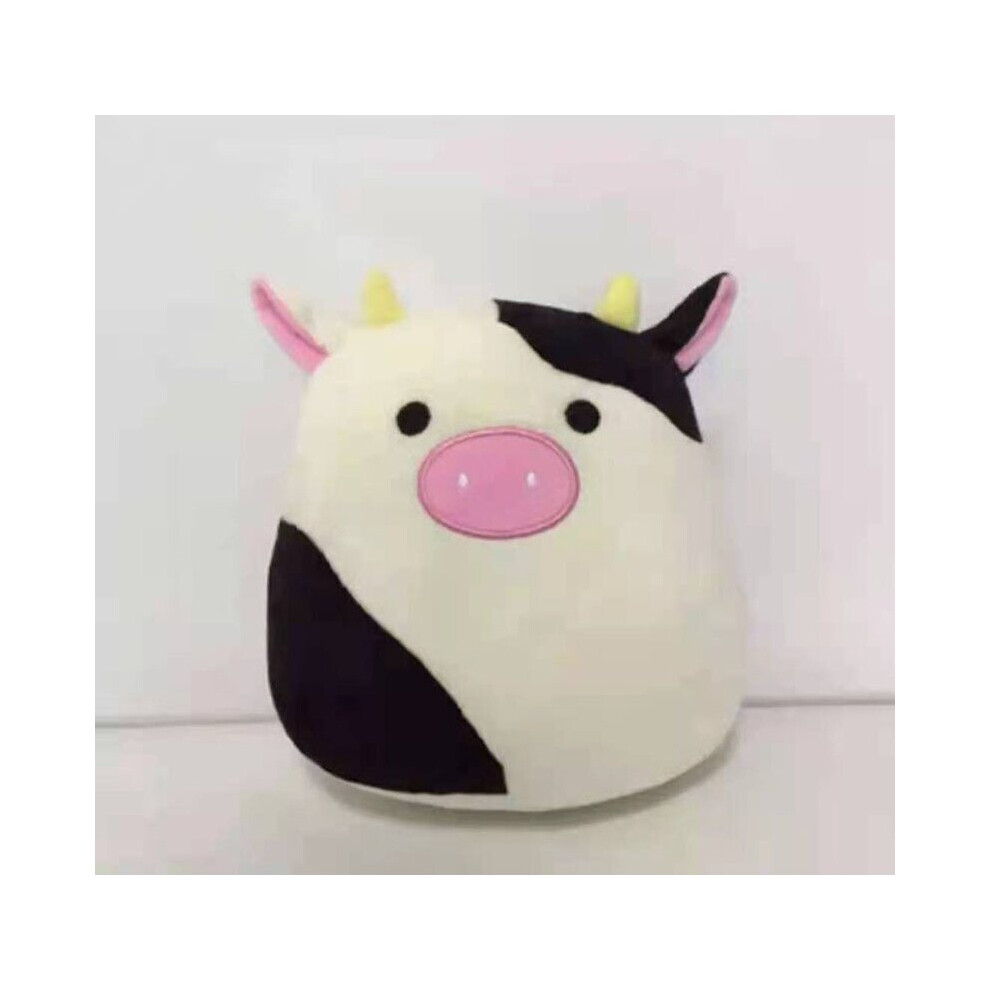 Bonxaif (Black And White Cows) 2024 New Stuffed Toy Cow Plush Doll Animal Pillow Birthday Gift Home Decor