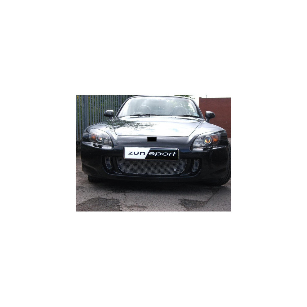 (Silver) Honda S2000 Front Grille Set (1999 - 2003) Silver 5060448590964