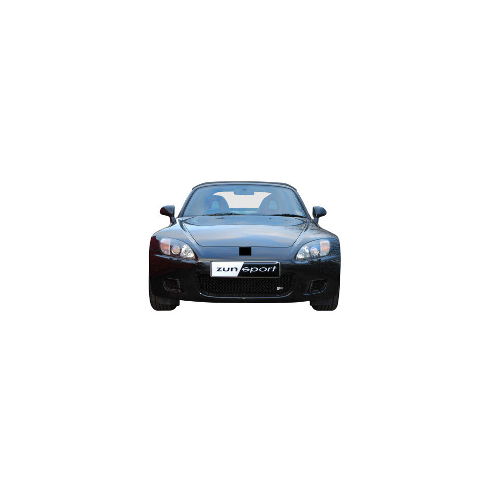 (Black) Honda S2000 Front Grille Set (1999 - 2003) Black 5060448595396