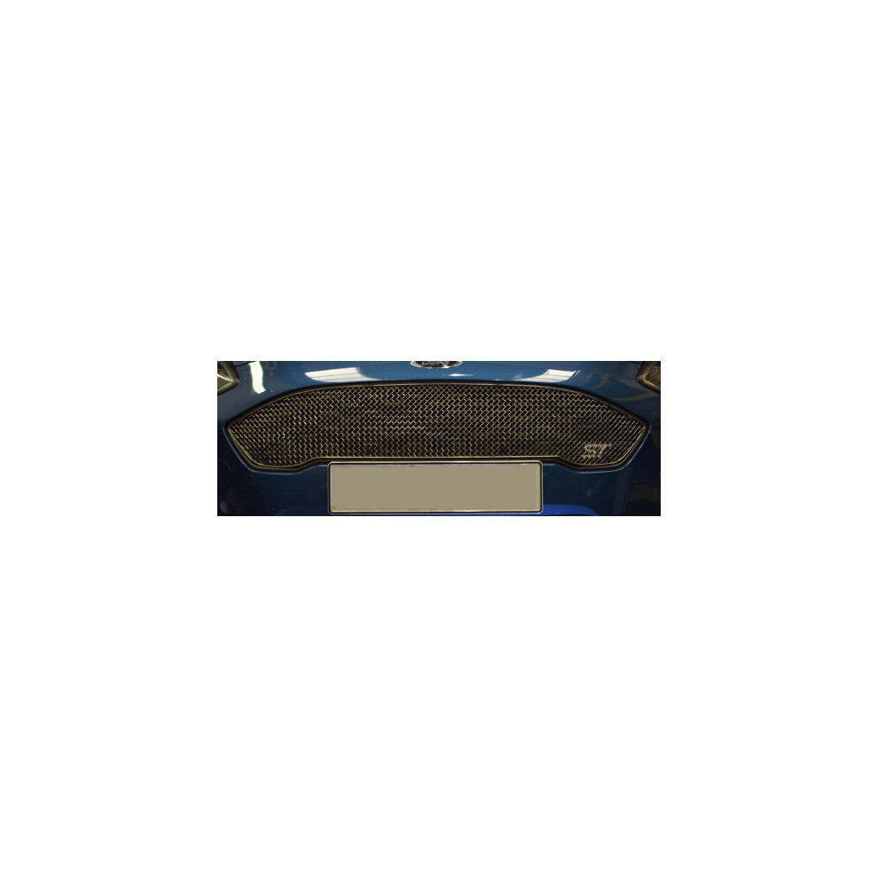 (Silver) Ford Fiesta St Mk8 - Upper Grille (2018 - ) Silver 5060468072532