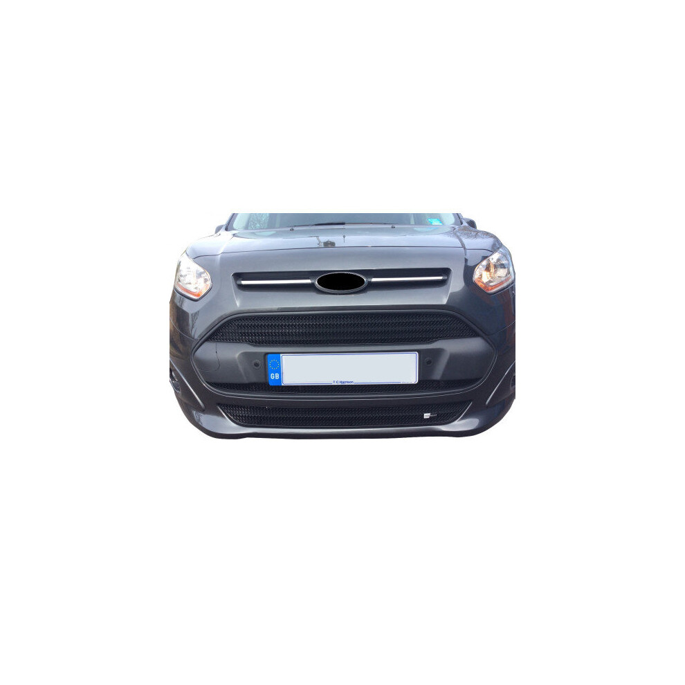 (Black) Ford Transit Connect - Full Grille Set (2012 -) Black 5060468070644