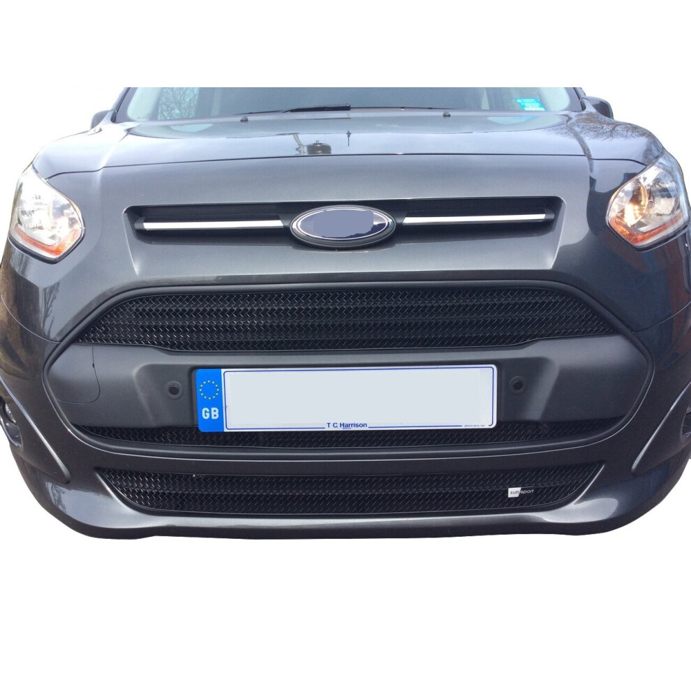 (Silver) Ford Transit Connect - Full Grille Set (2012 -) Silver 5060468070606