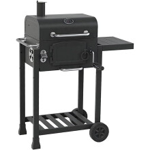 CosmoGrill Outdoor Jr. Smoker Barbecue Charcoal Portable Grill Garden