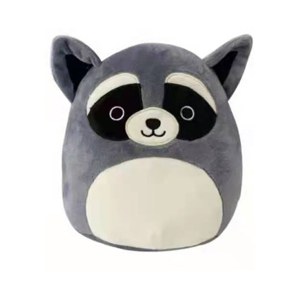 (raccoon) Squishmallows Stuffed Toy Cow Plush Doll Animal Pillow Birthday Gift Home Decor