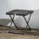 Evre (Black) EVRE Capri Folding Rattan Table Outdoor Portable 4