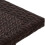 Evre (Brown) EVRE Capri Folding Rattan Table Outdoor Portable 5
