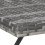 Evre (Gray) EVRE Capri Folding Rattan Table Outdoor Portable 3