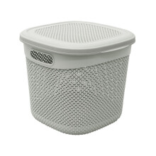 Droplette 15L Storage Basket - Ice Grey