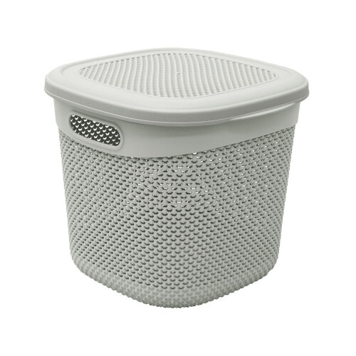 Droplette 15L Storage Basket - Ice Grey