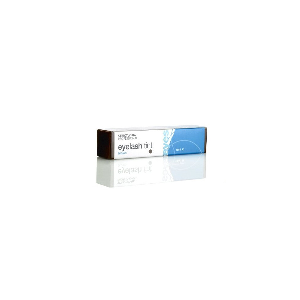Strictly Professional Eyelash & Eyebrow Dye Tint Basic Tinting Kit Tint Lash (Eyelash Tint Brown-15g SPE7510) - Tint only, no developer