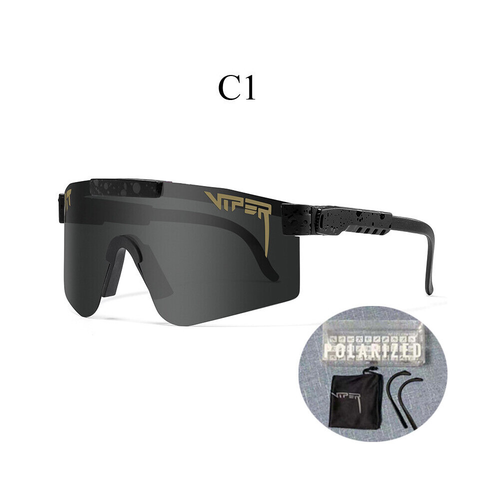 (C1, Polarized style) Polarized Sunglasses Outdoor Bicycle Glass Glasses for Riding Athletic Glasses Ski Sunglasses