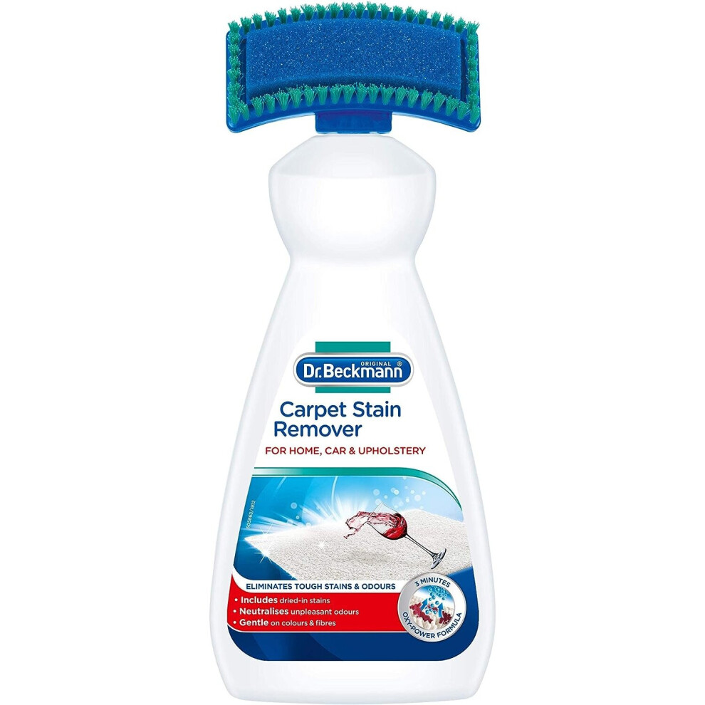 Dr.Beckmann Carpet Stain Remover new & dried-in stain with brush 650ml