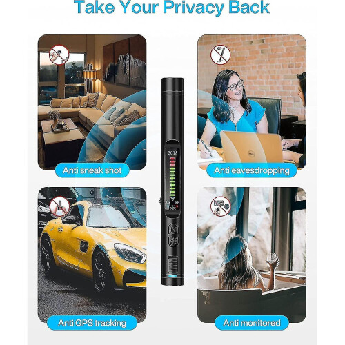Detector, Gps Tracker Detection, Rf Signal Scanner With 1m-8g Hz Wide Frequency Range And 12-d 2