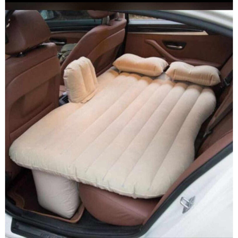 Universal Car Air Mattress Travel Bed Inflatables - Beige-image-OPC-PCGGXX5-NEW